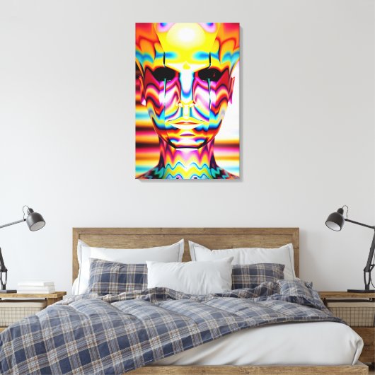 All Apologies to the Unemployed Artists - Ken Gage Canvas Afdruk (Insitu (Slaapkamer))