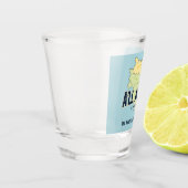 A'll Asker – Yorkshire's Grootste Staat Shot Glas (Links)