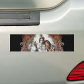 All-Attractive Couple Bumpersticker (Op auto)