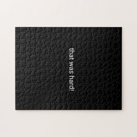 all black puzzle legpuzzel (Horizontaal)