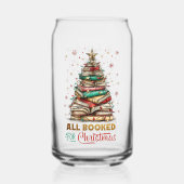 All Booked for Christmas  Blikvorm Glas (Achterkant)
