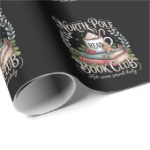 All Booked for Christmas Coquette Xmas Book Club  Cadeaupapier (Rol Hoek)