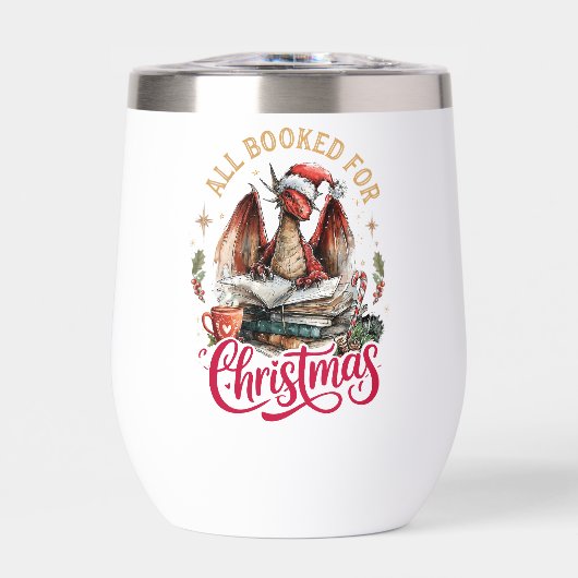 All Booked for Christmas Dragon  (Voorkant)