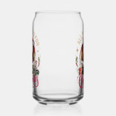 All Booked for Christmas Dragon Blikvorm Glas (Links)