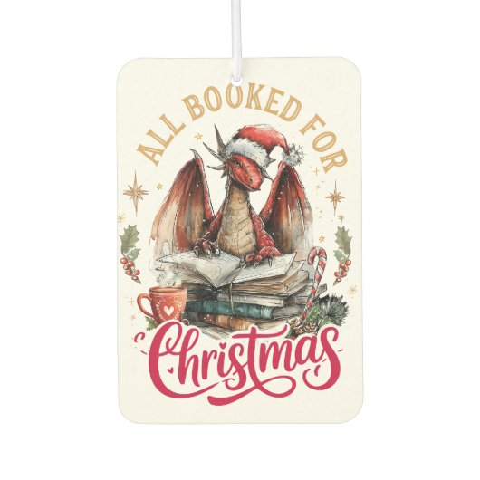 All Booked for Christmas Dragon  Luchtverfrisser (Voorkant)