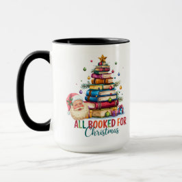 All Booked for Christmas Mug | Book Lover Gift | Mok