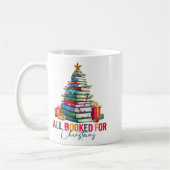 All Booked For Christmas Xmas Tree Teacher Holiday Koffiemok (Links)