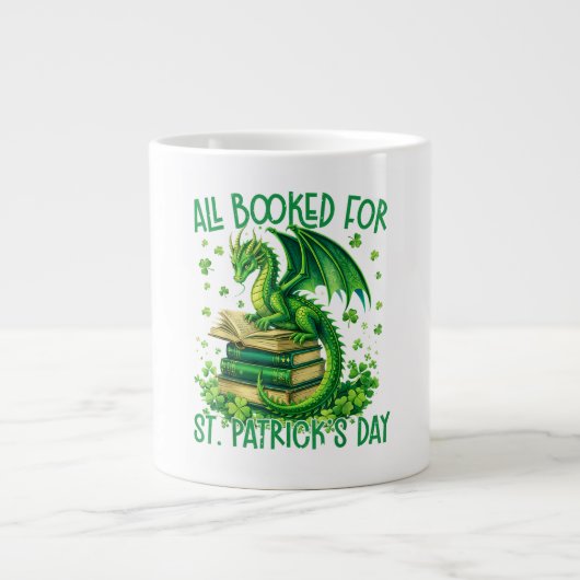 All Booked for St Patrick's Day Grote Koffiekop (Voorkant)