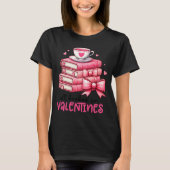 All Booked For Valentines Book Reading Bookworm Ne T-shirt (Voorkant)