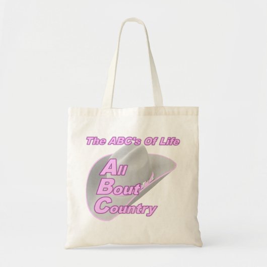 All Bout Country Bag Tote Bag (Voorkant)