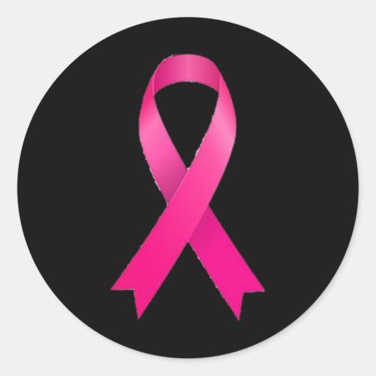 All Cancer Awareness Wereldkankerdag Mannen Vrouwe Ronde Sticker (Voorkant)