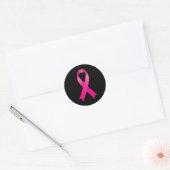 All Cancer Awareness Wereldkankerdag Mannen Vrouwe Ronde Sticker (Envelop)