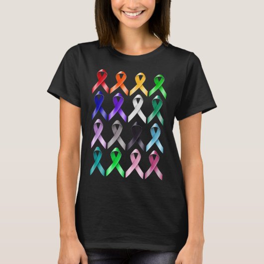 All Cancer Awareness World Cancer Day  T-shirt (Voorkant)
