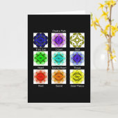 "All Chakra Balancing" Note Card Kaart (Gele Bloem)