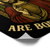 All Cool People Are Born In December Birthday Chri Poster (Hoek)