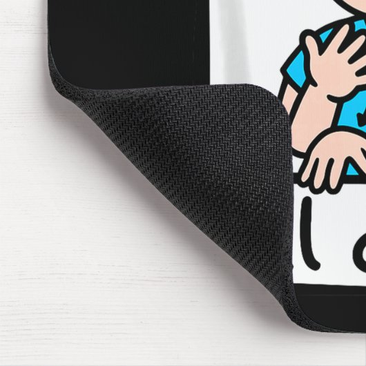 All Done Sign Language Cartoon Communication Aid A Muismat (Hoek)