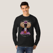 All Dressed Up Nowhere to Go Fab Marie Antoinette  T-shirt (Voorkant volledig)