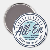 All-En Beach Retreat Magnet (Voorkant / Achterkant)