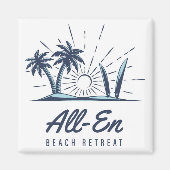All-En Beach Retreat Magnet 2 (Voorkant)