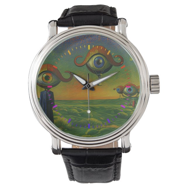 All Eyes Horloge (Voorkant)