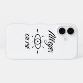 All eyes on me - iPhone 16 hoesje (Achterkant horizontaal)