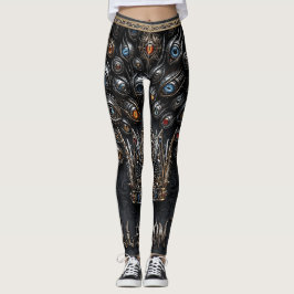 All Eyez On Me Kroon Grafisch | Urbane Straatmode Leggings