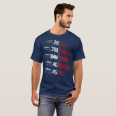 All Faster Than Dialing 911 American Flag Gun T-shirt (Voorkant volledig)