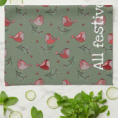 All Festive and Stuff - Festive Kitchen Towel Theedoek (Gevouwen)