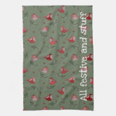 All Festive and Stuff - Festive Kitchen Towel Theedoek (Verticaal)