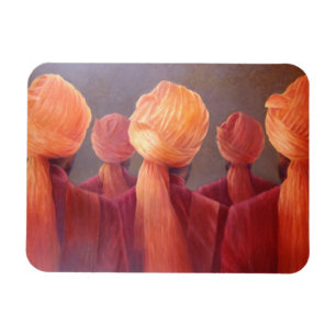 All Five Heads Magneet