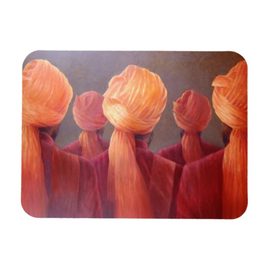All Five Heads Magneet (Horizontaal)