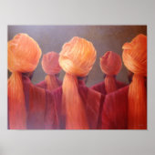 All Five Heads Poster (Voorkant)