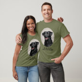 All Gas No Brakes Black Lab Sporting T-shirt (Unisex)