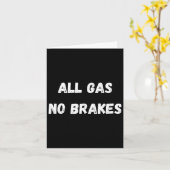 All Gas No Brakes Workout Bodybuilding Warrior's A Kaart (Gele Bloem)