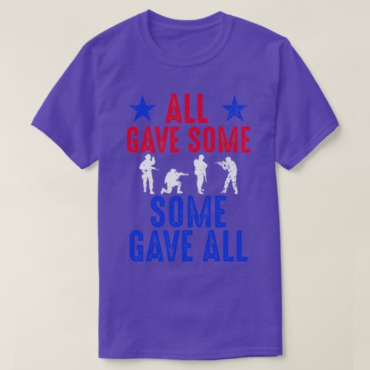 All Gave Some Some Gave All 1 T-shirt (Design voorkant)