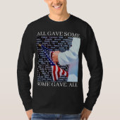 ALL GAVE SOME SOME GAVE ALL T-SHIRT (Voorkant)
