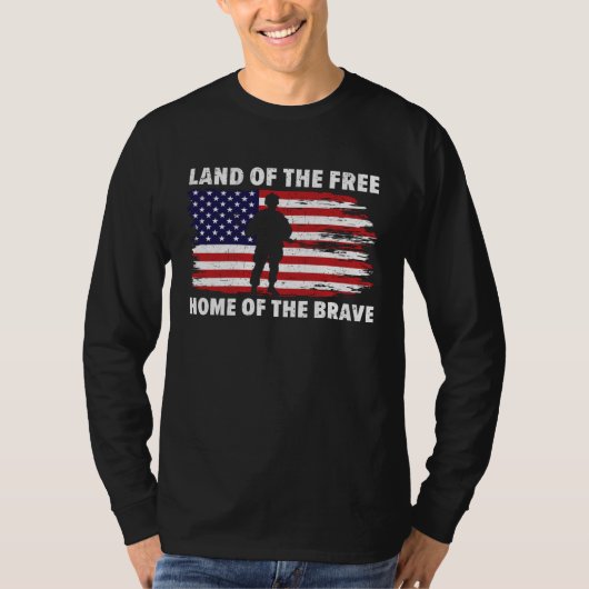 All Gave Some Some Gave All USA Flag American Memo T-shirt (Voorkant)