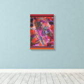 All Geared Up Stretched Canvas Print (Insitu (Houten vloer))