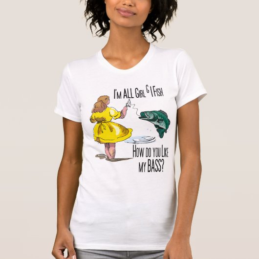 All Girl Vist Shirten T-shirt (Voorkant)