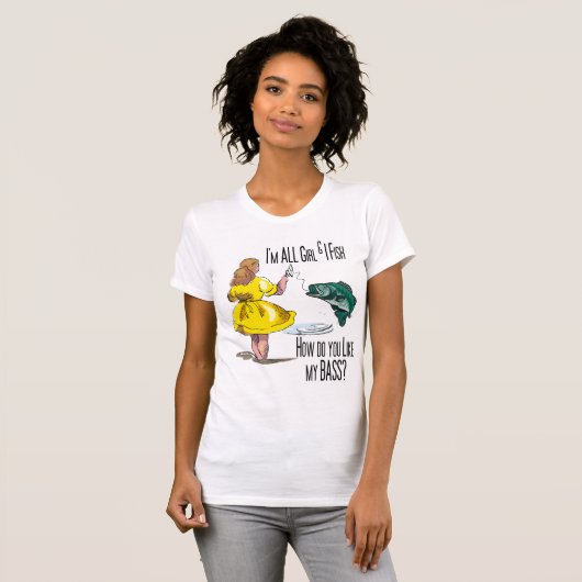 All Girl Vist Shirten T-shirt (Voorkant volledig)