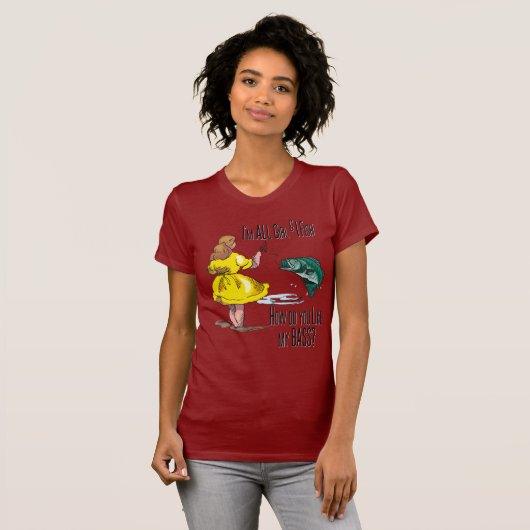 All Girl Vist Shirten T-shirt (Voorkant volledig)
