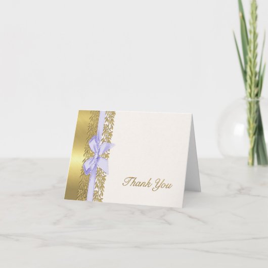 All Gold Winged Border Bedankt (Voorkant)