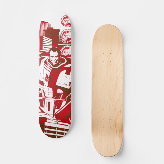 All Hail Robot Nixon Persoonlijk Skateboard (Voorkant)