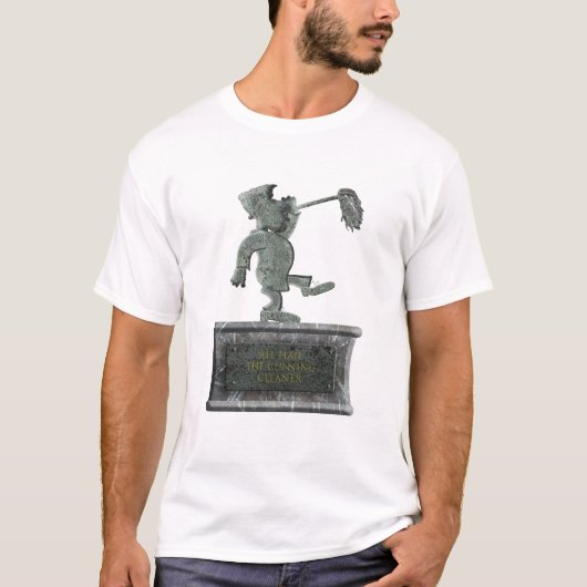 “All hail the cunning cleaner”  T-shirt (Voorkant)