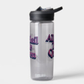 All Hail the Queen 3D Letters Quote Waterfles (Links)