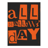 All Hallows-dag Perfect Poster (Voorkant)