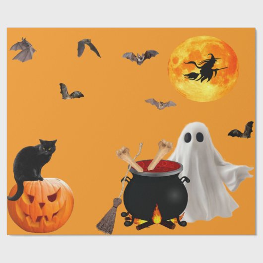 All Hallows Eve-cadeaupapier Cadeaupapier (Vlak)