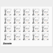 All Hallows Eve Halloween Boom Thank Je Sticker (Vel)