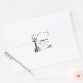 All Hallows Eve Halloween Boom Thank Je Sticker (Envelop)