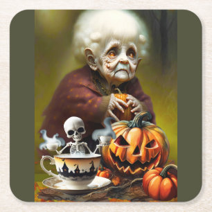 All Hallows Tea Tijd Kartonnen Onderzetters